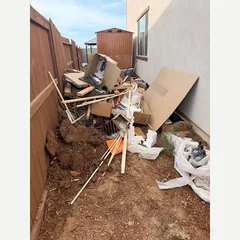 Yard Debris Cleanout in Roseville, CA